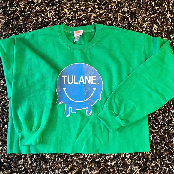Cropped sweatshirt - Picture 1 of 4